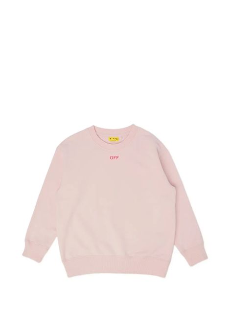 Felpa con logo OFF WHITE KIDS | OGBA001S26FLE005683